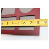 Mahogany Wood Multi-Photo Collage Frame