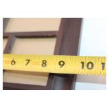 Dark Wood Multi-Photo Picture Frame with Various Sizes