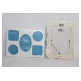 ArtMinds Wooden Frame and 5-Opening Photo Frame Set