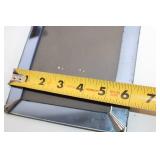 Set of 2 Vintage Photo Frames - Wooden and Metal Borders