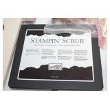 Arts and Crafts Supplies Set with Canvas, Chalks, and Stampability Kit