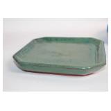 Set of 5 Assorted Ceramic Trays and Plates in Various Colors