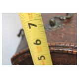 Decorative Vintage Style Fleur-de-Lis Wooden Storage Chest