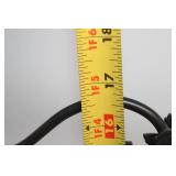 Vintage Black Metal Shelf Rack