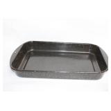 Large Graniteware Roasting Pan