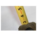 Antique Brass Jewelry Box and Vintage Ornate Brass Picture Frame