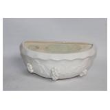 Ceramic Wall Planter with Grape Motif