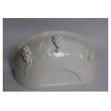 Ceramic Wall Planter with Grape Motif