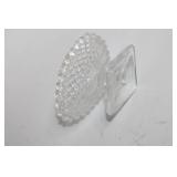 Set of 8 Vintage Clear Glass Compote Bowls