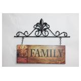 Decorative Wall Hanging with Family Theme