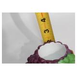 Set of 5 Fruit-Themed Ceramic Candle Holders