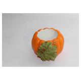 Set of 5 Fruit-Themed Ceramic Candle Holders