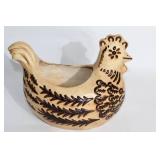 Vintage Ceramic Hen Planter