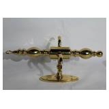 Vintage Brasscrafters Double Wall Sconce with Glass Globes