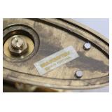 Vintage Brasscrafters Double Wall Sconce with Glass Globes