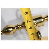 Vintage Brasscrafters Double Wall Sconce with Glass Globes