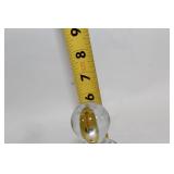 Vintage Brasscrafters Double Wall Sconce with Glass Globes