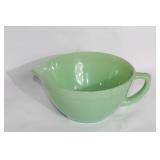 Vintage Kitchenware Collection: Jadeite Mixing Bowl, Milk Glass Hen Dish, Salt & Pepper Shakers Set