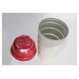 Vintage Kitchen Collection with Utensils and Advertising Sign