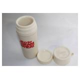 Vintage Kitchen Collection with Utensils and Advertising Sign