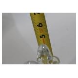 Collection of Elegant Glassware with Crystal Patterns