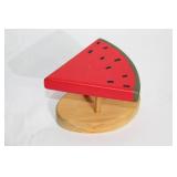 Set of 3 Fruit-Themed Ceramic Containers and Decoration