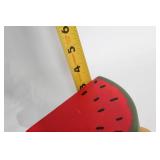 Set of 3 Fruit-Themed Ceramic Containers and Decoration