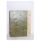 Handcrafted Riviera Maya Photo Album with Natural Leaf Cover