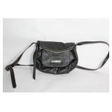 Nine West Black Leather Crossbody Bag