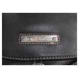 Nine West Black Leather Crossbody Bag