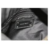 Nine West Black Leather Crossbody Bag