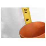 Set of Ceramic and Decorative Roosters with Plant Holder Stand