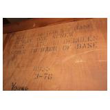 Solid Wood Hutch Cabinet with Glass Doors and Drawers