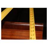 Solid Wood Hutch Cabinet with Glass Doors and Drawers