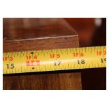 Vintage Wooden Cabinet with Multiple Drawers and Compartments