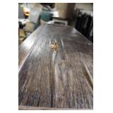 Antique 3-Tier Barrister Bookcase with Glass Doors