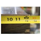 Antique 3-Tier Barrister Bookcase with Glass Doors