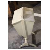 Vintage Wooden Sewing Cabinet with Lid and Handle