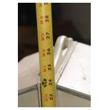 Vintage Wooden Sewing Cabinet with Lid and Handle