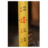 Vintage Wooden Planter Stand with Metal Liner