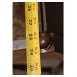 Vintage Wooden Planter Stand with Metal Liner