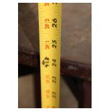 Vintage Wooden Bar Stool with Rustic Finish