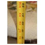 Antique Wooden Stool with Floral Embroidered Cushion