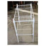 Three-Tier Metal Wire Shelf Storage Rack