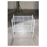 Three-Tier Metal Wire Shelf Storage Rack