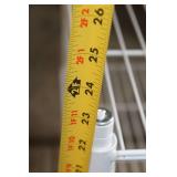 Three-Tier Metal Wire Shelf Storage Rack