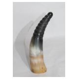 Authentic Black Powder Gunpowder Horn