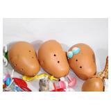 Mr. Potato Head Toy Set with Assorted Parts and Accessories