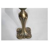Vintage Brass Lamp Base with Intricate Design