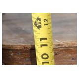 Set of 2 Woven Wood Baskets with Handles